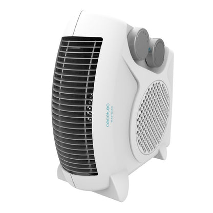 Cecotec Calefactor Eléctrico De Baño Bajo Consumo Ready Warm 9820 Force Dual. Termoventilador 2000 W Termostato Regulabl_0