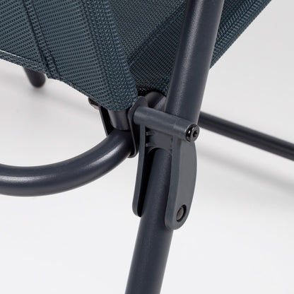 Silla Plegable Jardín Tejido Reforzado Antracita C/reposabrazos Aktive_5