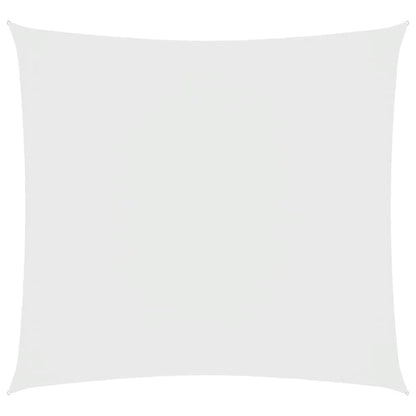 Vidaxl Toldo De Vela Cuadrado Tela Oxford Blanco 7x7 M_0
