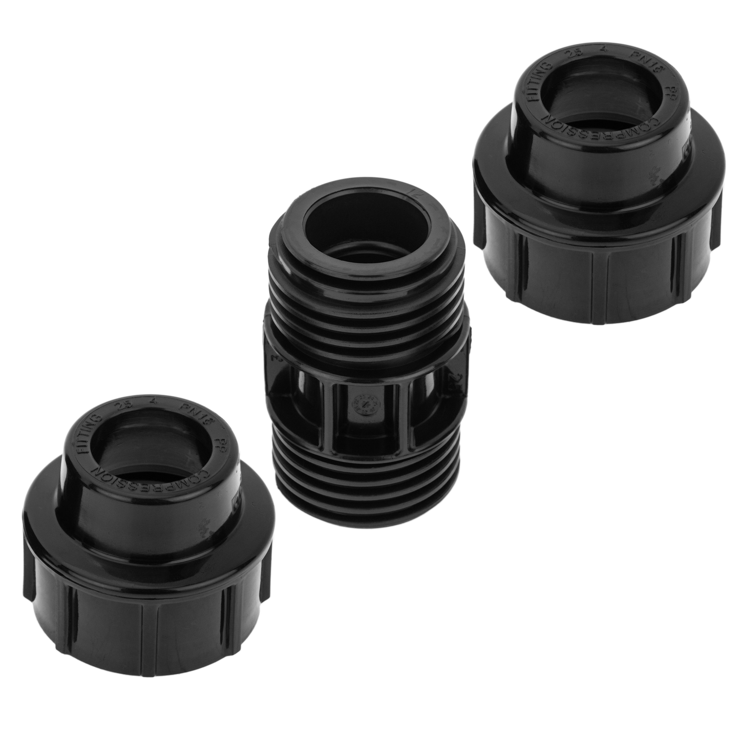 Pack De 5 Unidades Enlace De Polipropileno De 20 Mm De 1/2“ Para Sistema De Riego_2
