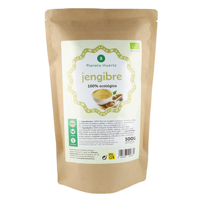 Jengibre en polvo ECO Planeta Huerto 500 g