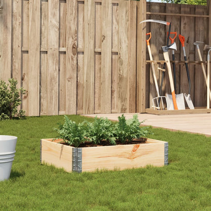 Jardinera De Madera Maciza De Pino 80x60 Cm_1