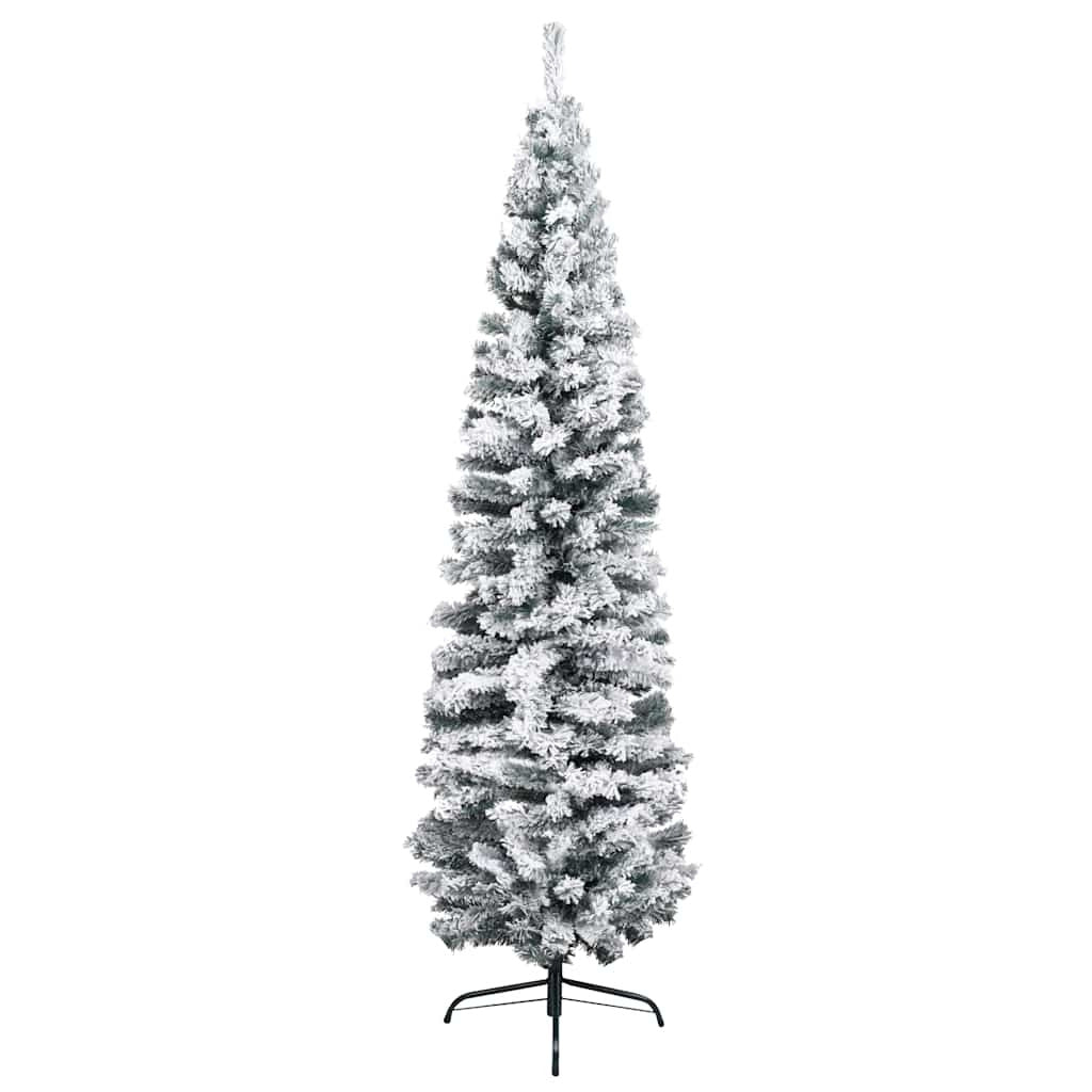 Vidaxl Árbol De Navidad Preiluminado Con Luces Y Bolas Verde 210 Cm_1