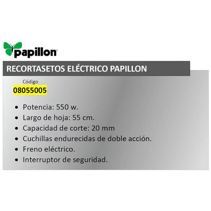 Recortasetos Papillon 550 W. Hoja 550 Mm._1