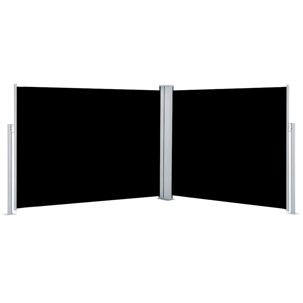 Vidaxl Toldo Lateral Retráctil Negro 140x1000 Cm_0