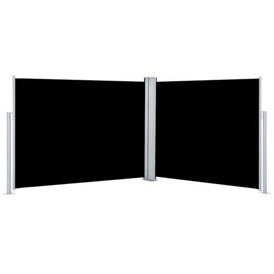 Vidaxl Toldo Lateral Retráctil Negro 140x1000 Cm_0