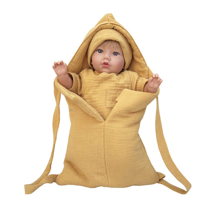 Mochila Muñeca Bobble Mostaza_2