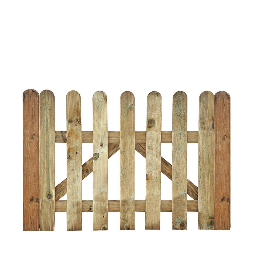 Puerta Valla Clásica Madera 0.80x1 M Nortene_0