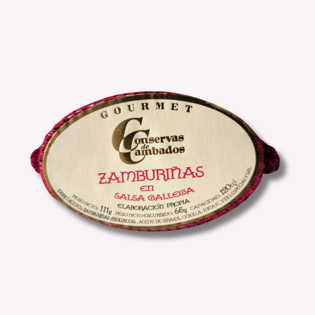Zamburiñas Gusadas En Salsa Gallega - Conservas De Cambados_0