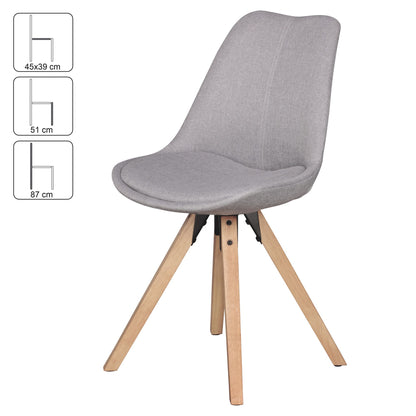 Silla De Comedor Modernista, Modelo Wl5.029_3