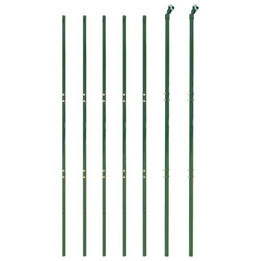 Cerca De Alambre De Acero Galvanizado Verde 1,8x10 M / Vetonek_0