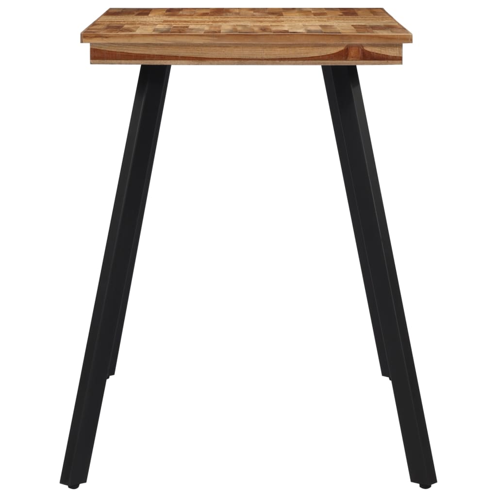 Mesa De Comedor Madera Maciza De Teca 120x62x76 Cm_1