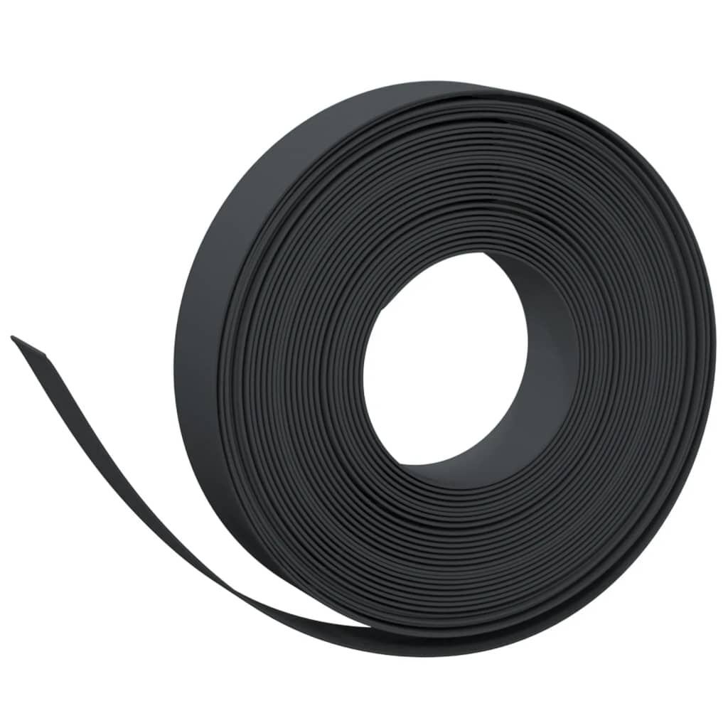 Vidaxl Borduras De Jardín 3 Uds Polietileno Negro 10 M 10 Cm_0