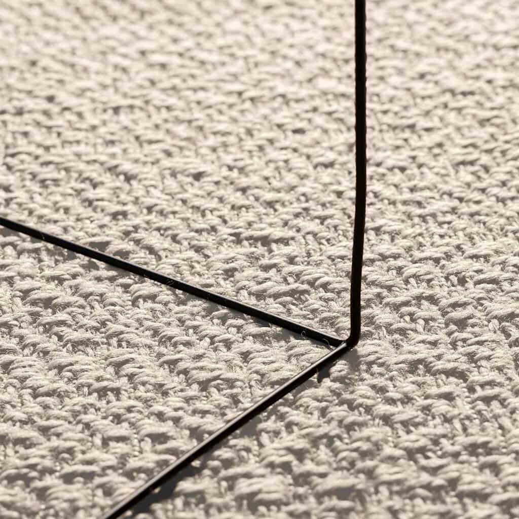 Vidaxl Alfombra Zizur Apariencia Yute Interior Exterior Crema 80x150cm_3