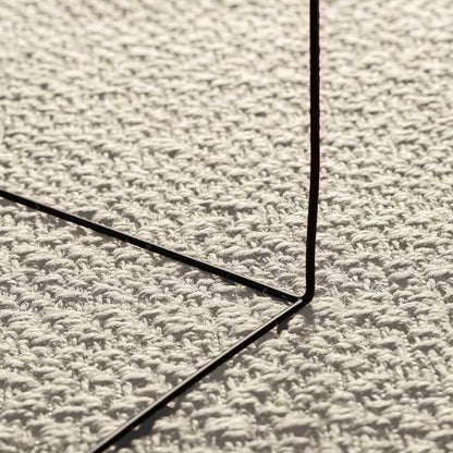 Vidaxl Alfombra Zizur Apariencia Yute Interior Exterior Crema 80x150cm_3
