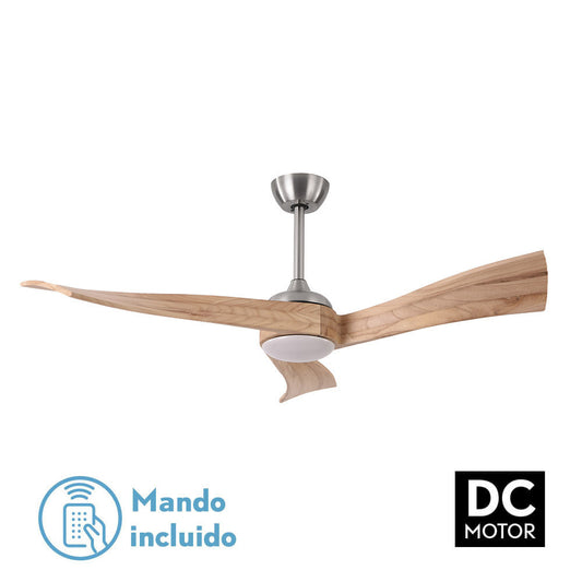 Ventilador Dc Janubi 18w Niq/haya 3 Asp.6 Vel.reg.x132d 2350lm Remoto,memoria Y Temp.3000-4000-6000k_0