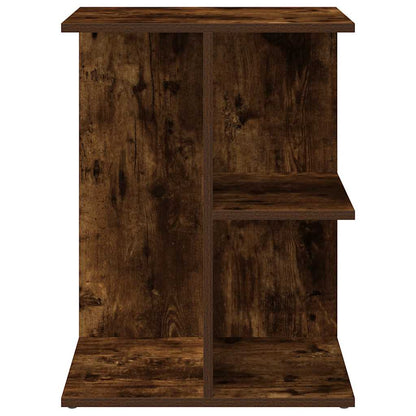 Mesita De Noche Madera De Ingeniería Ahumado Roble 46,5x29x61cm_2