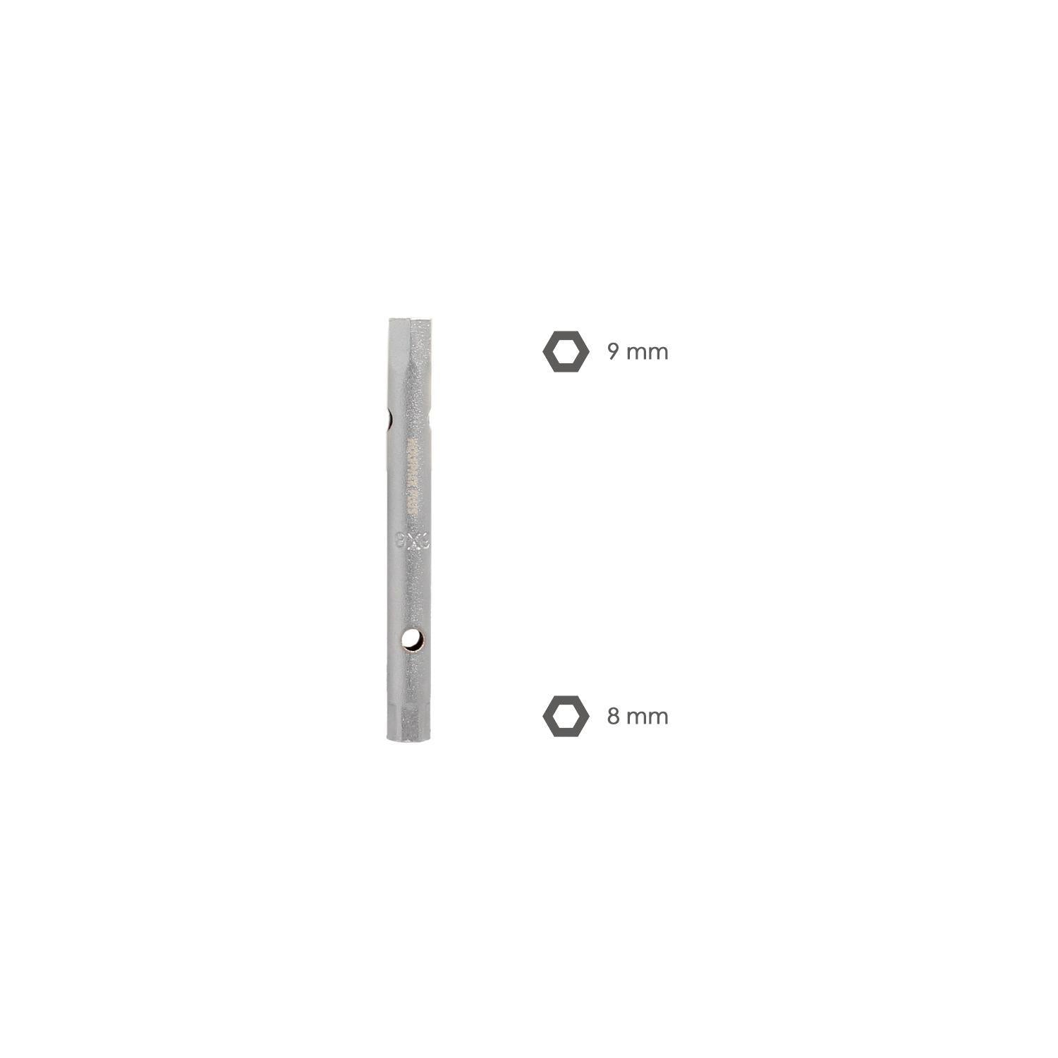 Llave Tubo Tubular 8x9 Fabricada En Acero Cromo Vanadio, Llave Grifería, Llave De Tubo Para Grifos, Llaves De Tubo Doble_1