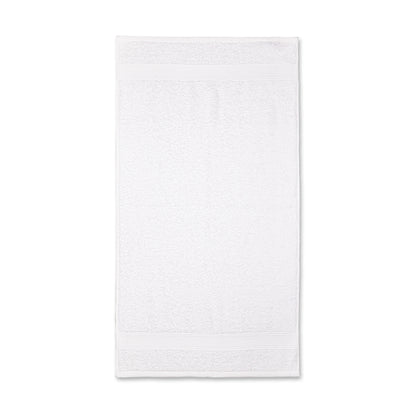 Toalla De Lavabo 100% Algodón Blanco 50x90 Cm._0