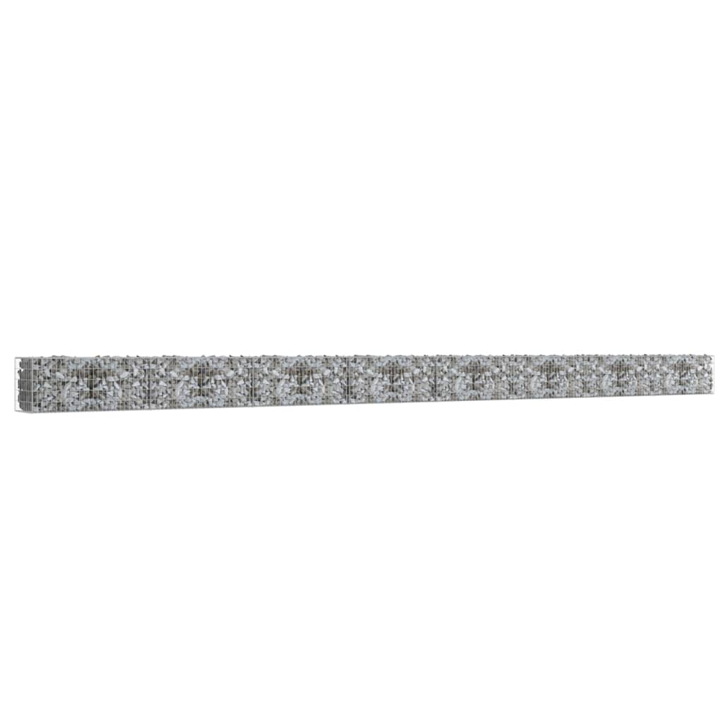 Muro De Gaviones Con Cubiertas Acero Galvanizado 900x50x50 Cm / Vetonek_3
