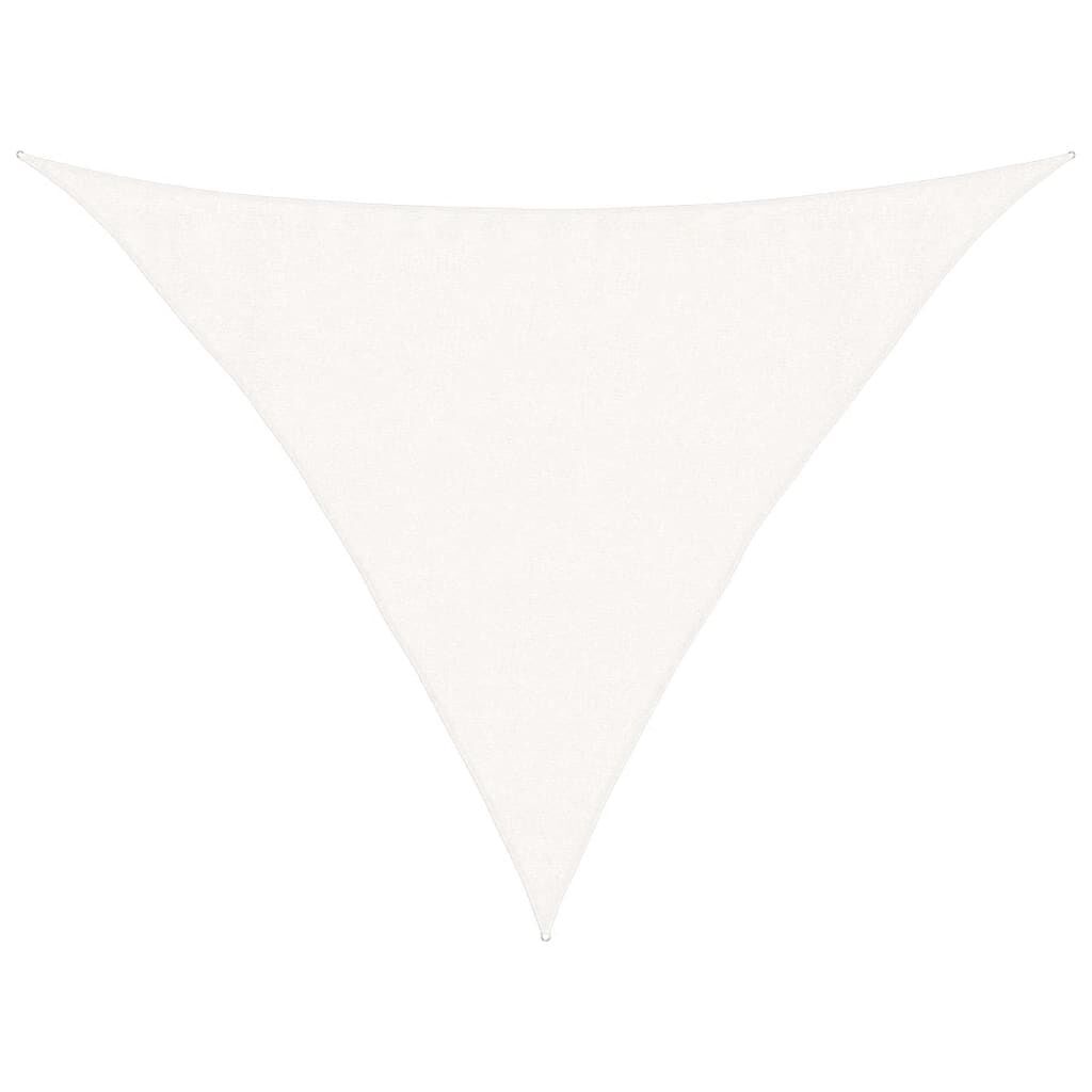 Vidaxl Toldo De Vela Blanco Hdpe 160 G/m² 3,5x3,5x4,9 M_0