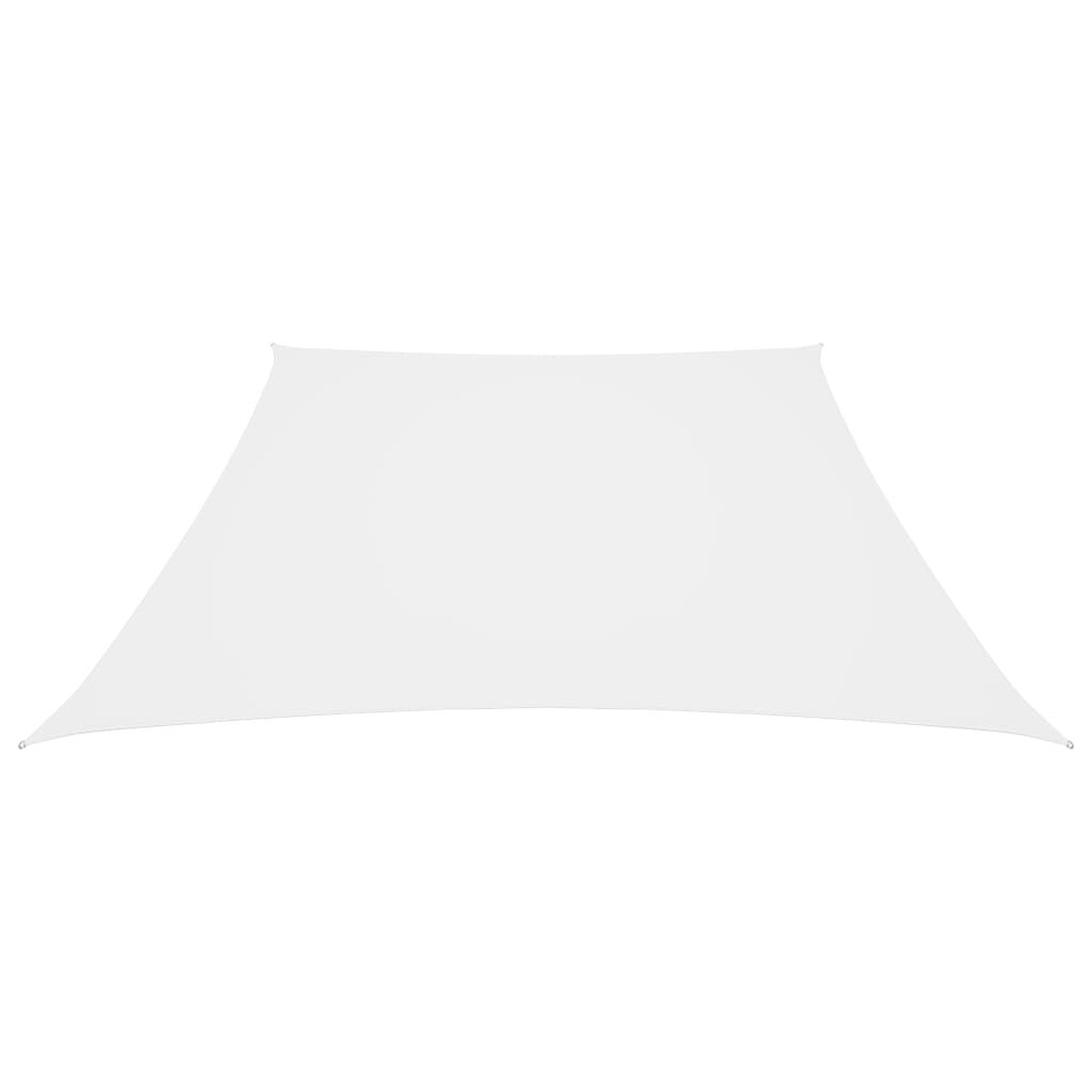 Vidaxl Toldo De Vela Tela Oxford Trapecio Blanco 2/4x3 M_1