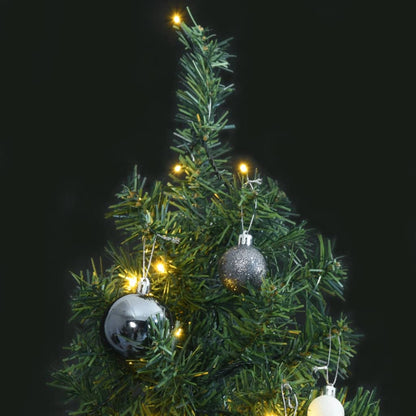 Vidaxl Árbol De Navidad Estrecho Con 300 Led Y Bolas 300 Cm_1