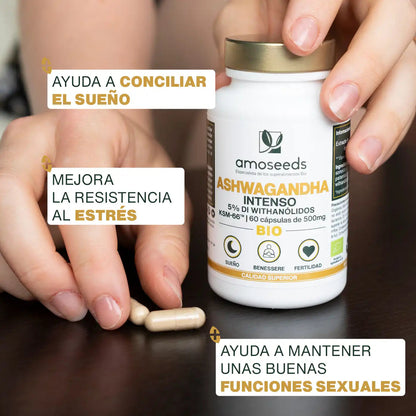 Ashwagandha Bio Ksm-66™, 5% Withanólidos | 60 Cápsulas_2
