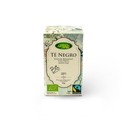 Te Negro (English Breakfast) Eco 20 Filtros Artemisbio