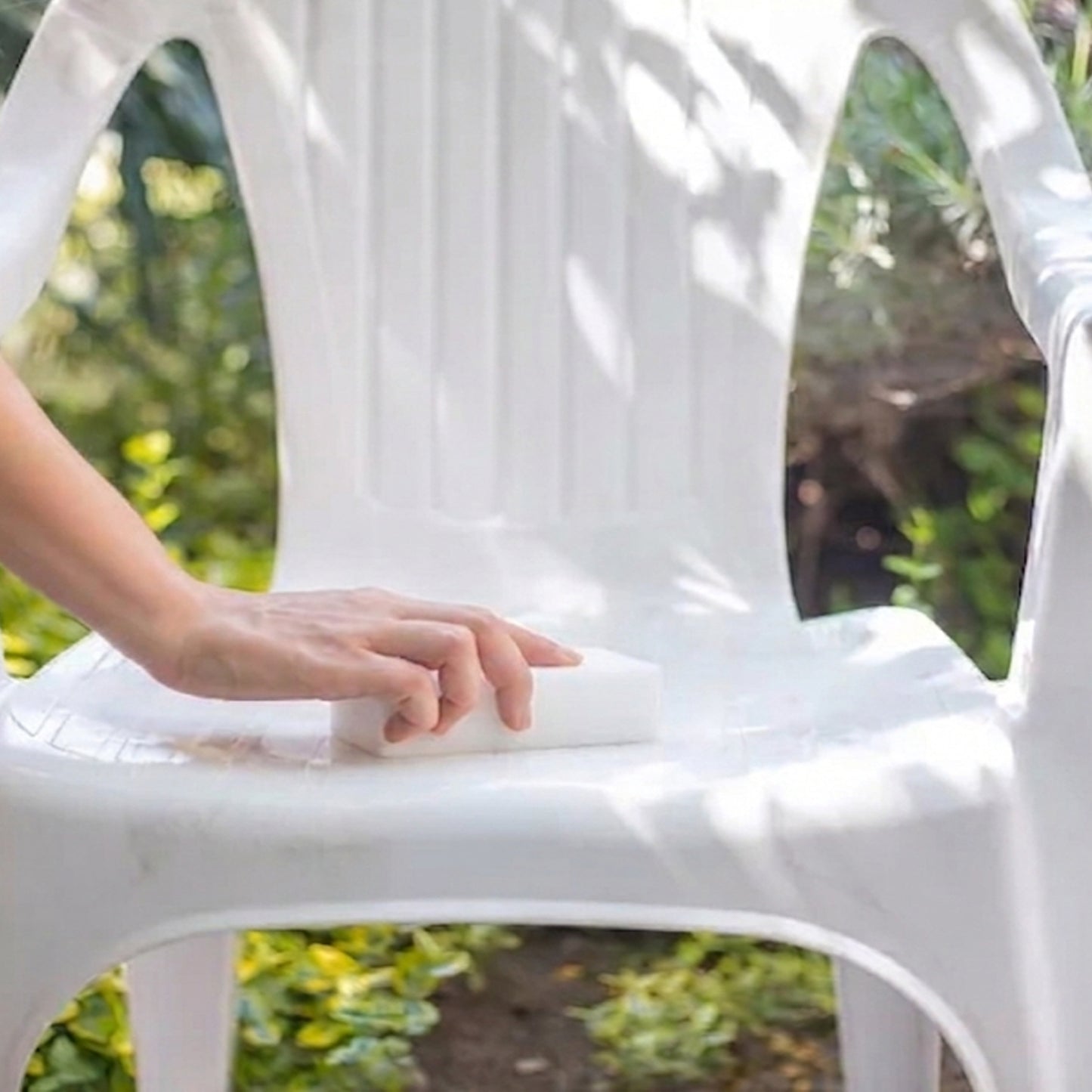 10 Esponjas Mágicas De Melamina Para Muebles De Jardín Y Terraza - Limpieza Solo Con Agua, Sin Químicos Ni Detergentes_3