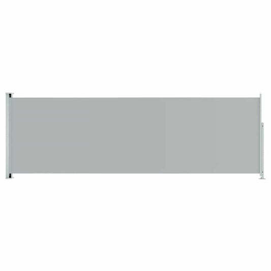 Vidaxl Toldo Lateral Retráctil De Jardín Gris 200x600 Cm_0