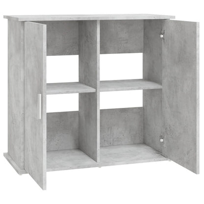 Vidaxl Soporte Para Acuario De Hormigón Gris 81x36x73 Cm De Madera Sintética_5