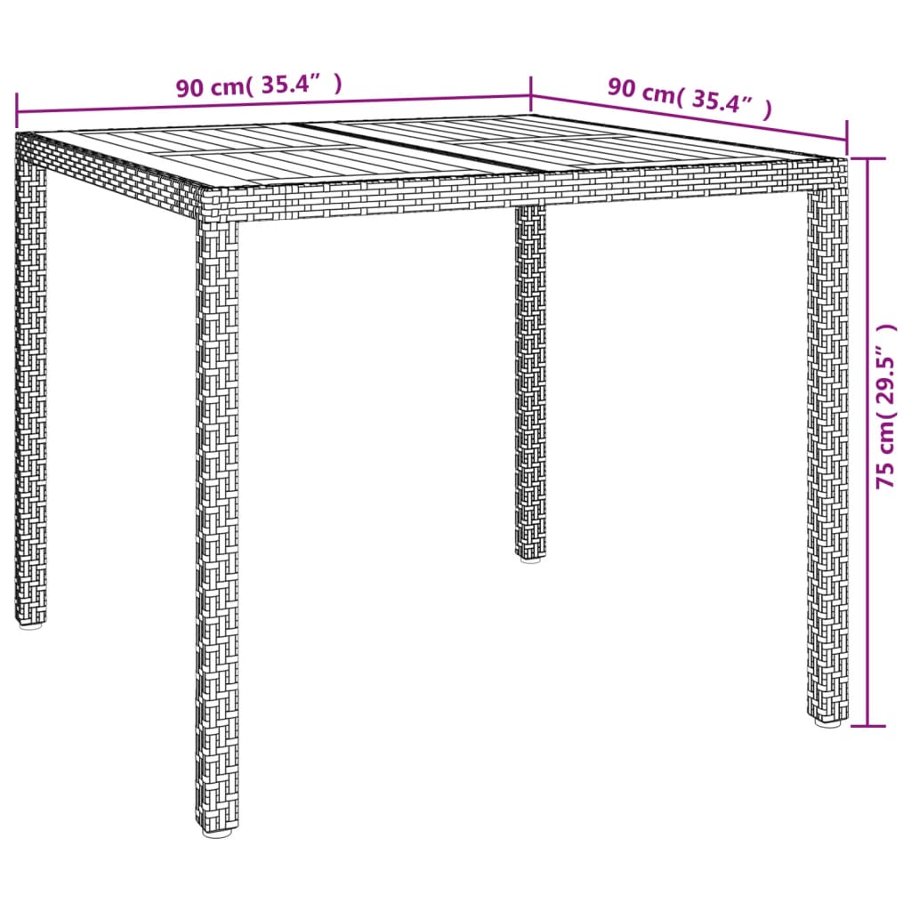 Vidaxl Set Comedor De Jardín 5 Piezas Con Cojines Ratán Sintético Gris_2