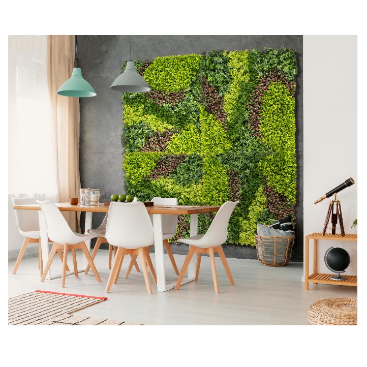 Jardín vertical sintético Costa Nortene 1x1 m