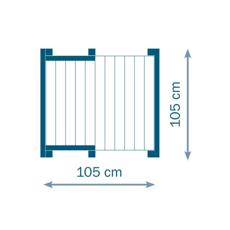 Parque Infantil Masgames Kiosk Xl Con Columpio Doble.