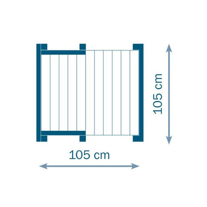 Parque Infantil Masgames Kiosk Xl Con Columpio Individual.