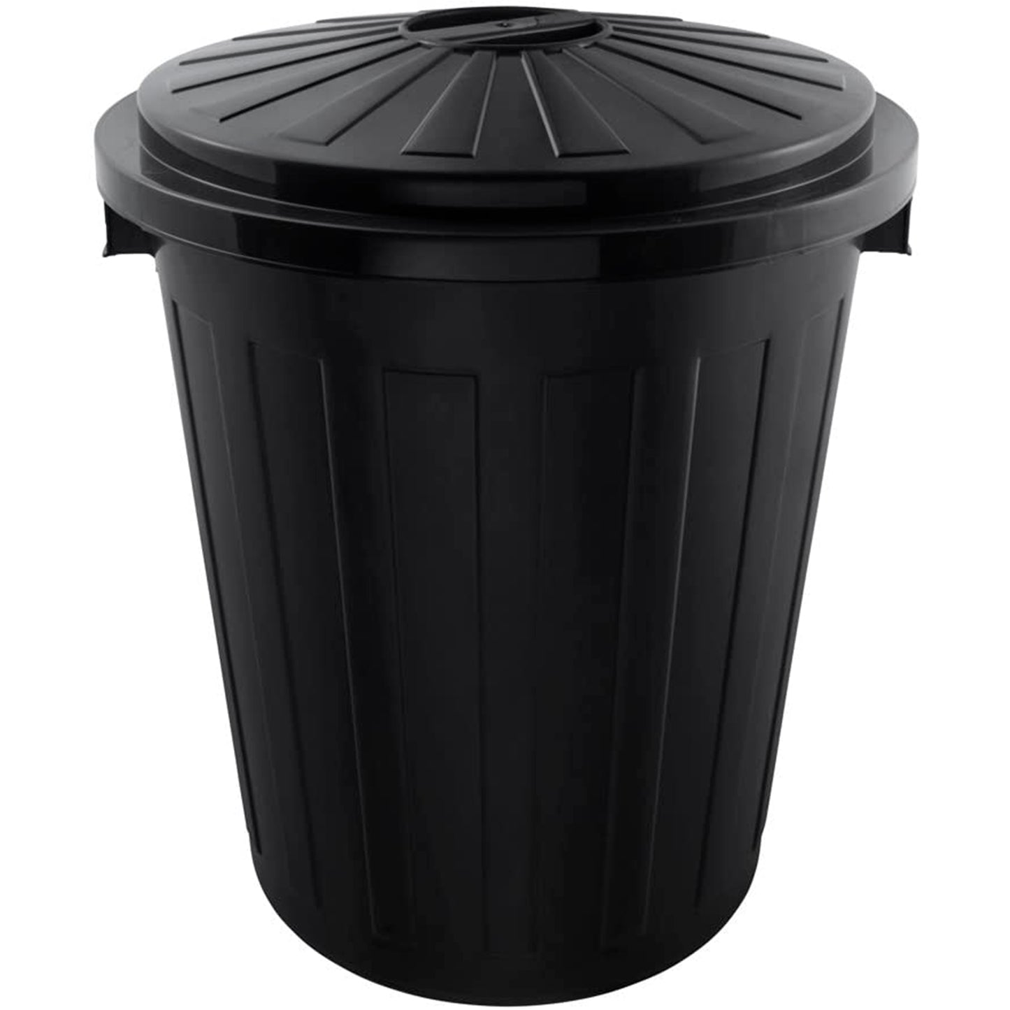 Cubo De Basura / Papelera Polivalente Con Tapa Cerrable, Muy Grande, Plástico Resistente (pp), 50 L, Mats, Grafito_1