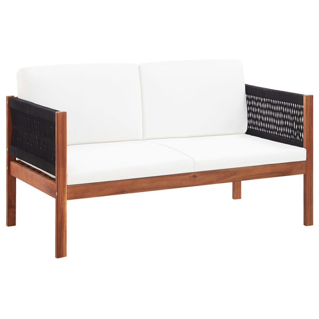 Vidaxl Juego De Muebles De Jardín 4 Piezas Madera Maciza De Acacia_1