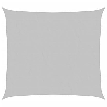 Vidaxl Toldo De Vela Poliéster Oxford 100% Gris Claro 3x2,5 M_0