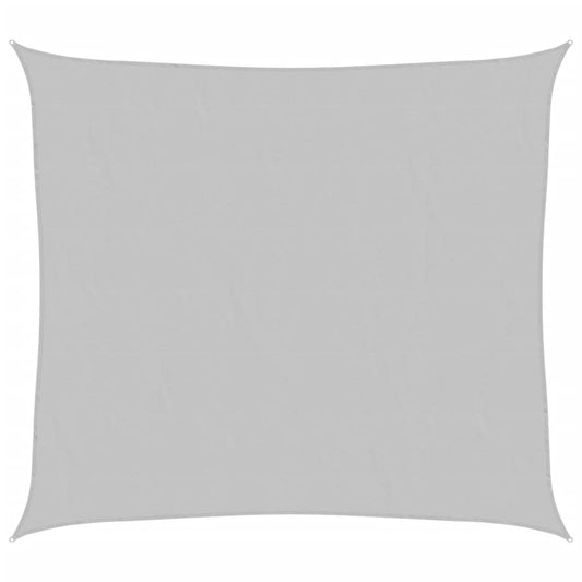 Vidaxl Toldo De Vela Poliéster Oxford 100% Gris Claro 3x2,5 M_0