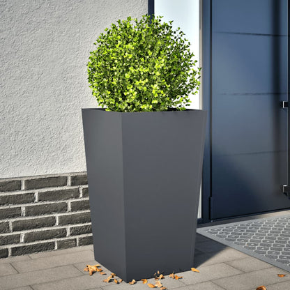 Jardinera Hexagonal Acero Antracita 45x45x75 Cm_1