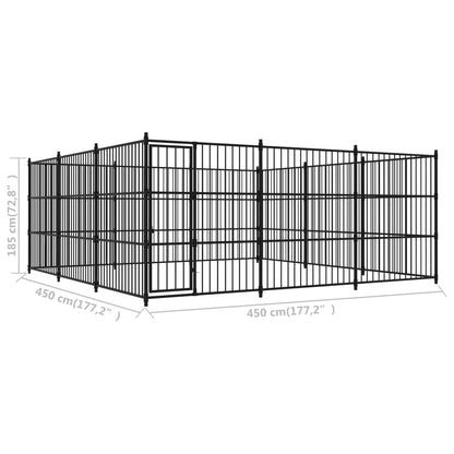 Perrera De Exterior 450x450x185 Cm_4