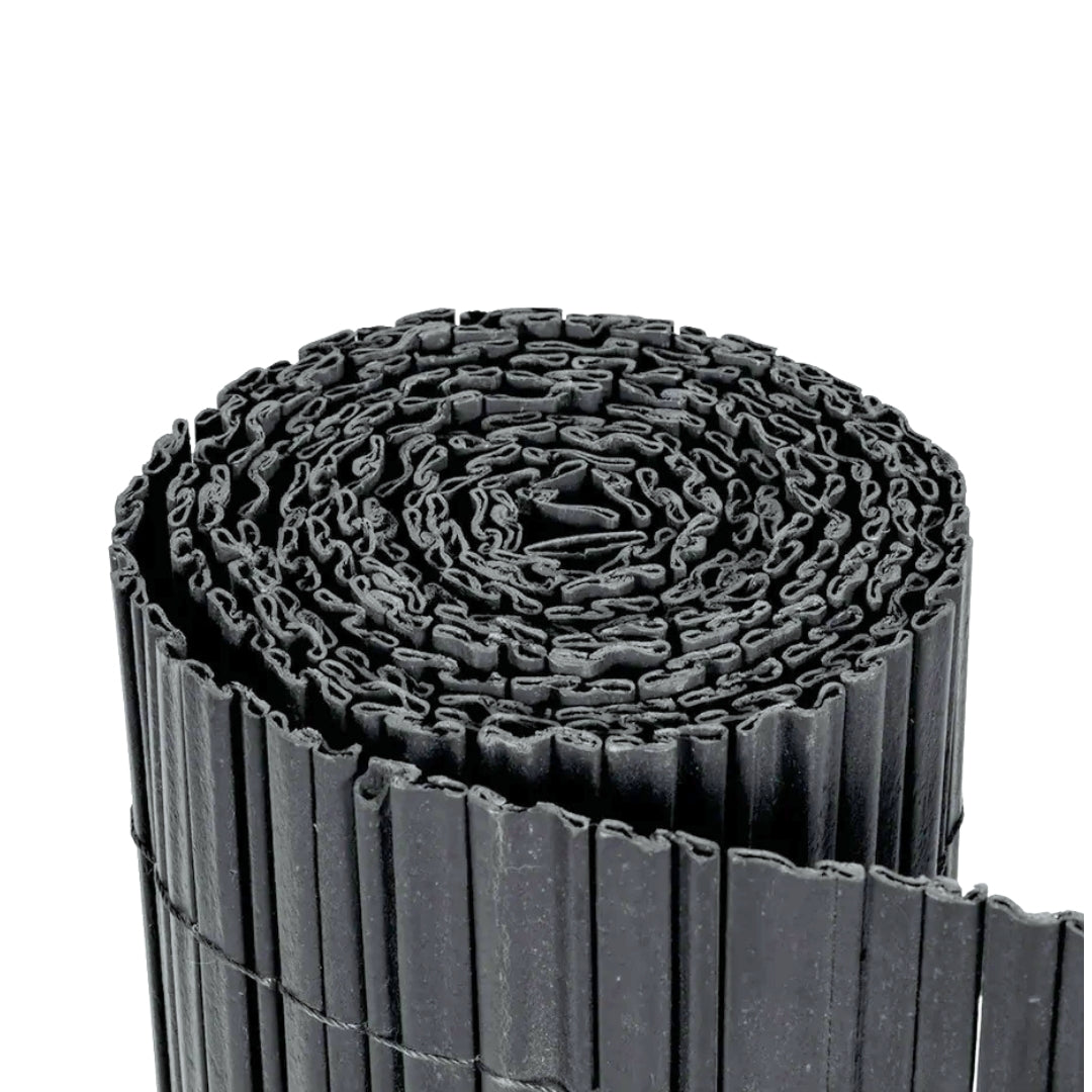 Cañizo Pvc Doble Cara 20 Mm Surfcane 20 Mm 2x3 Negro Nortene_4