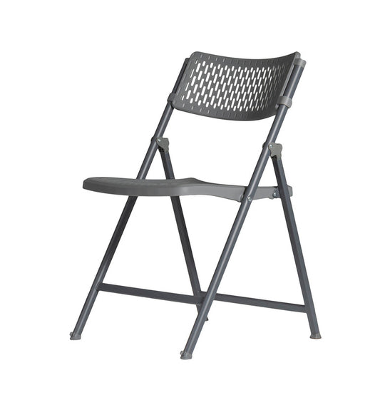 Zown Set 4 Sillas Plegables Eventos Aran Chair Plus Shark Grey Polipropileno_0