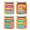 Pack Tarritos Cachitos comidas BIO Smileat 4 uds de 230g