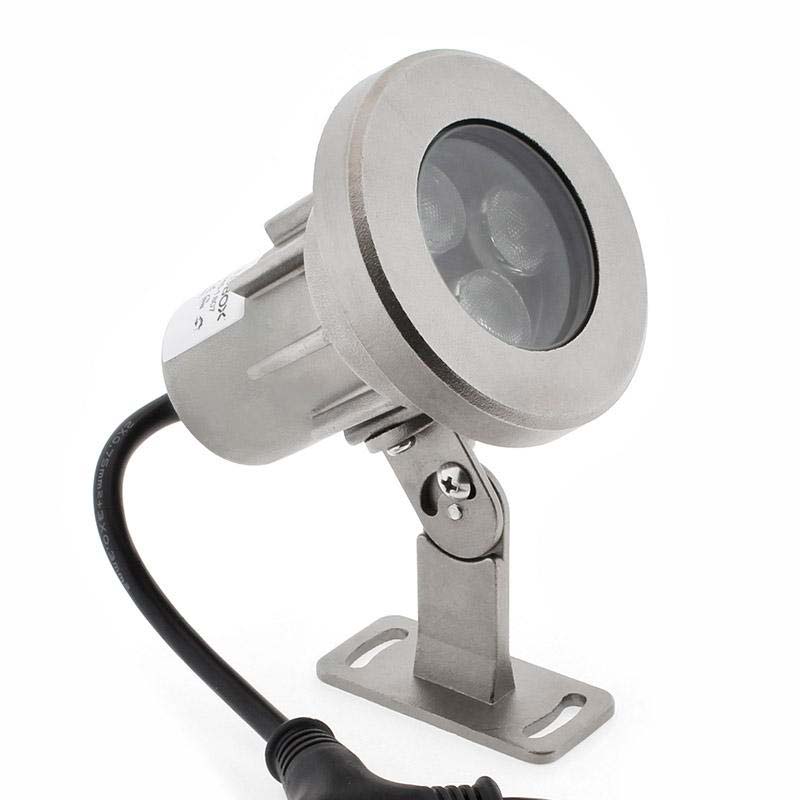 Foco Led Exterior Garlux, Dc12/24v, 24w, Rgbw, Ip68, Rgb + Blanco Cálido, Regulable_1