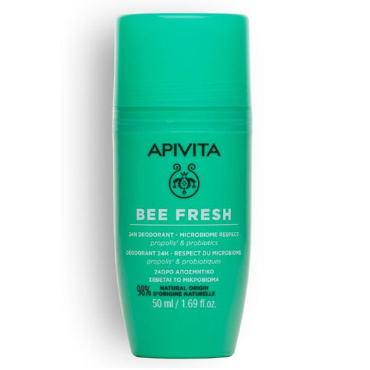 Desodorante aroma Bee Fresh Roll-on 24h Apivita 50 ml