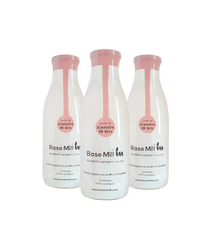 Pack X3 Leche De Almendra 8% Keto Eco 750ml (x3)._0