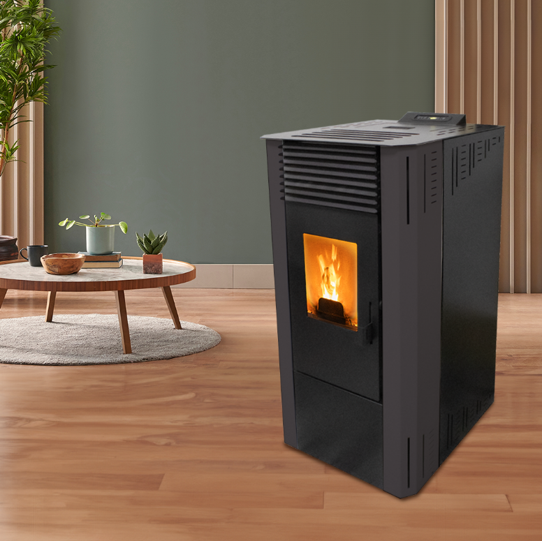 Fabricalor Estufa De Pellets Classic Plus 15 Gris Ventilada_0