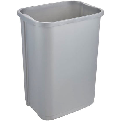Pack De 3 Cubos De Basura Con Tapa Deslizante Rasmus 10/25/50 Litros En Color Plateado_3